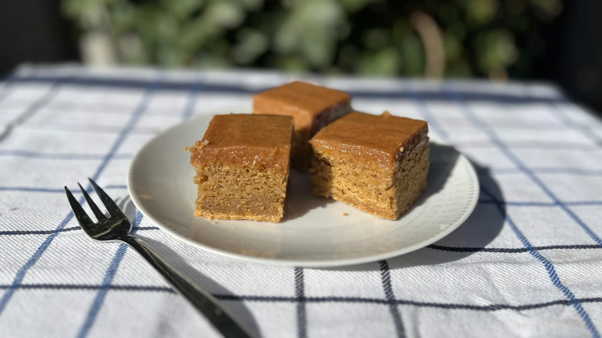 Kichererbsen-Blondies