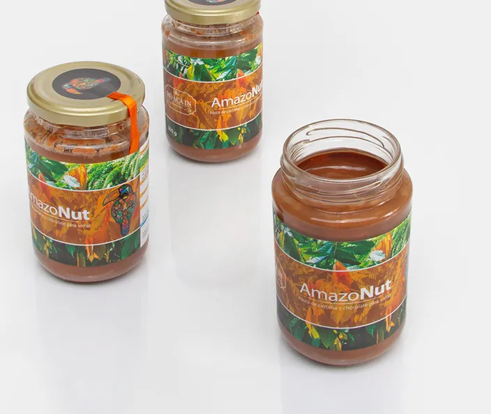 Pâte à tartinen au chocolat et aux noix du Brésil - gebana