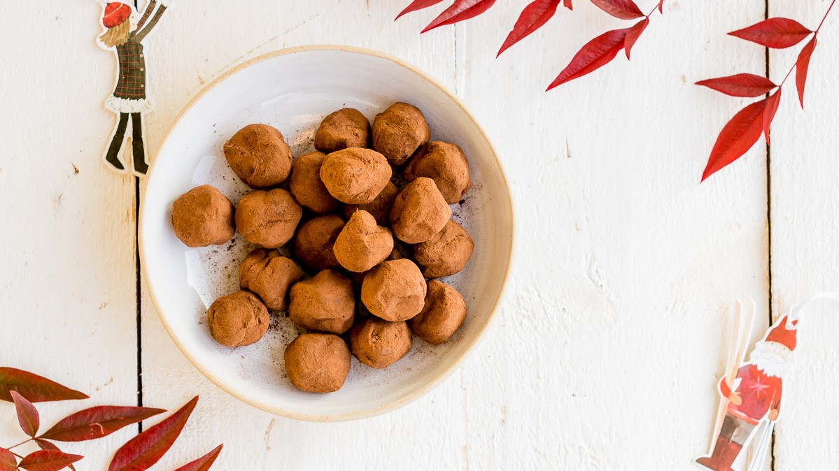 Schokolade-Lebkuchen-Trüffel