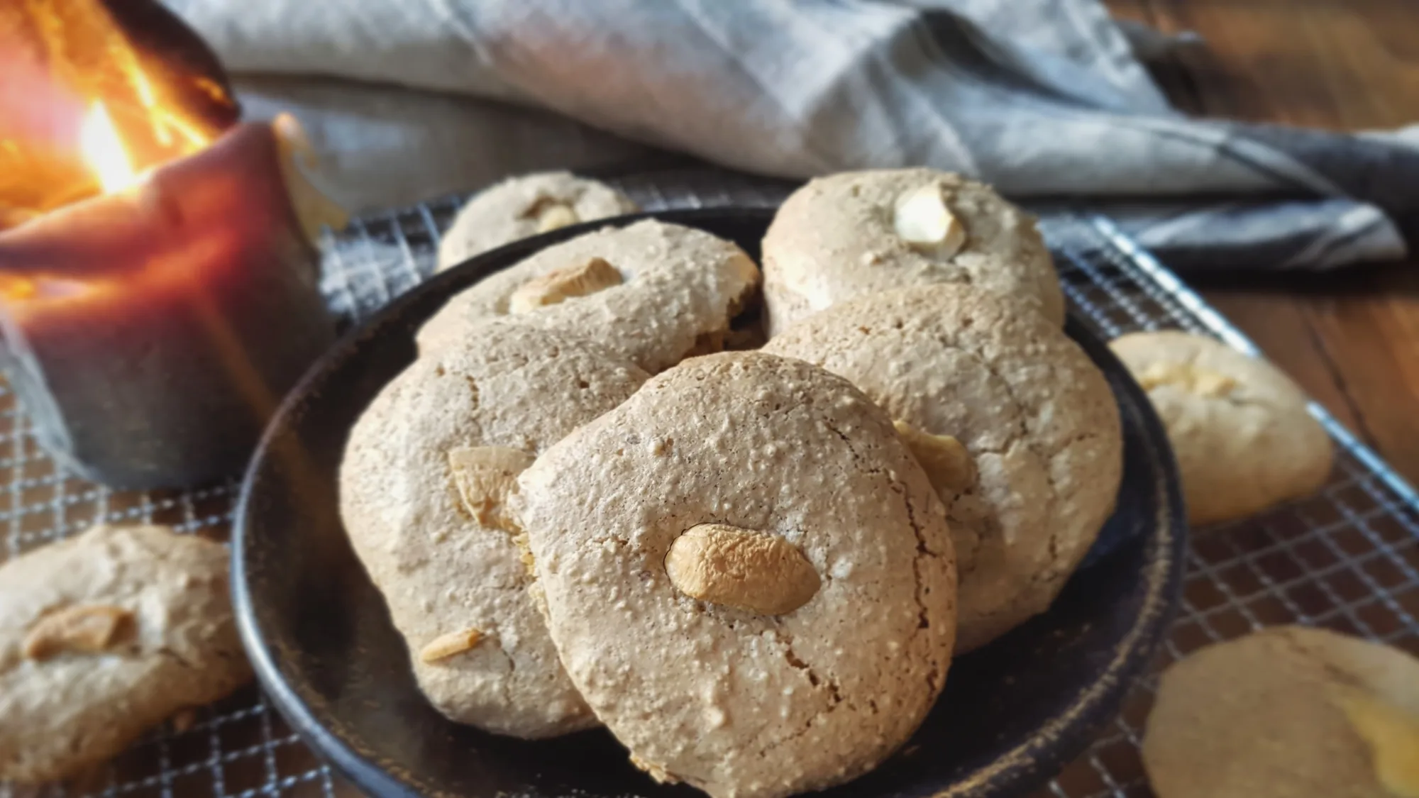 Cashew-Makronen