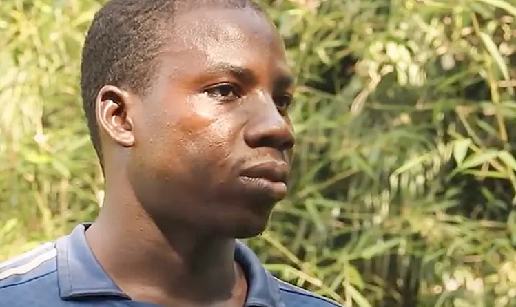 gebana Mitarbeiter Severin Soma in Burkina Faso. 