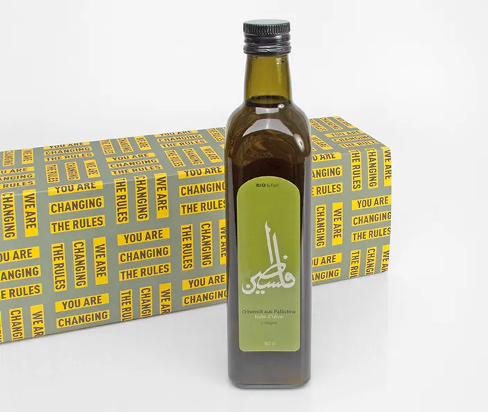 Coffret cadeau Palestine avec huile d'olive - gebana