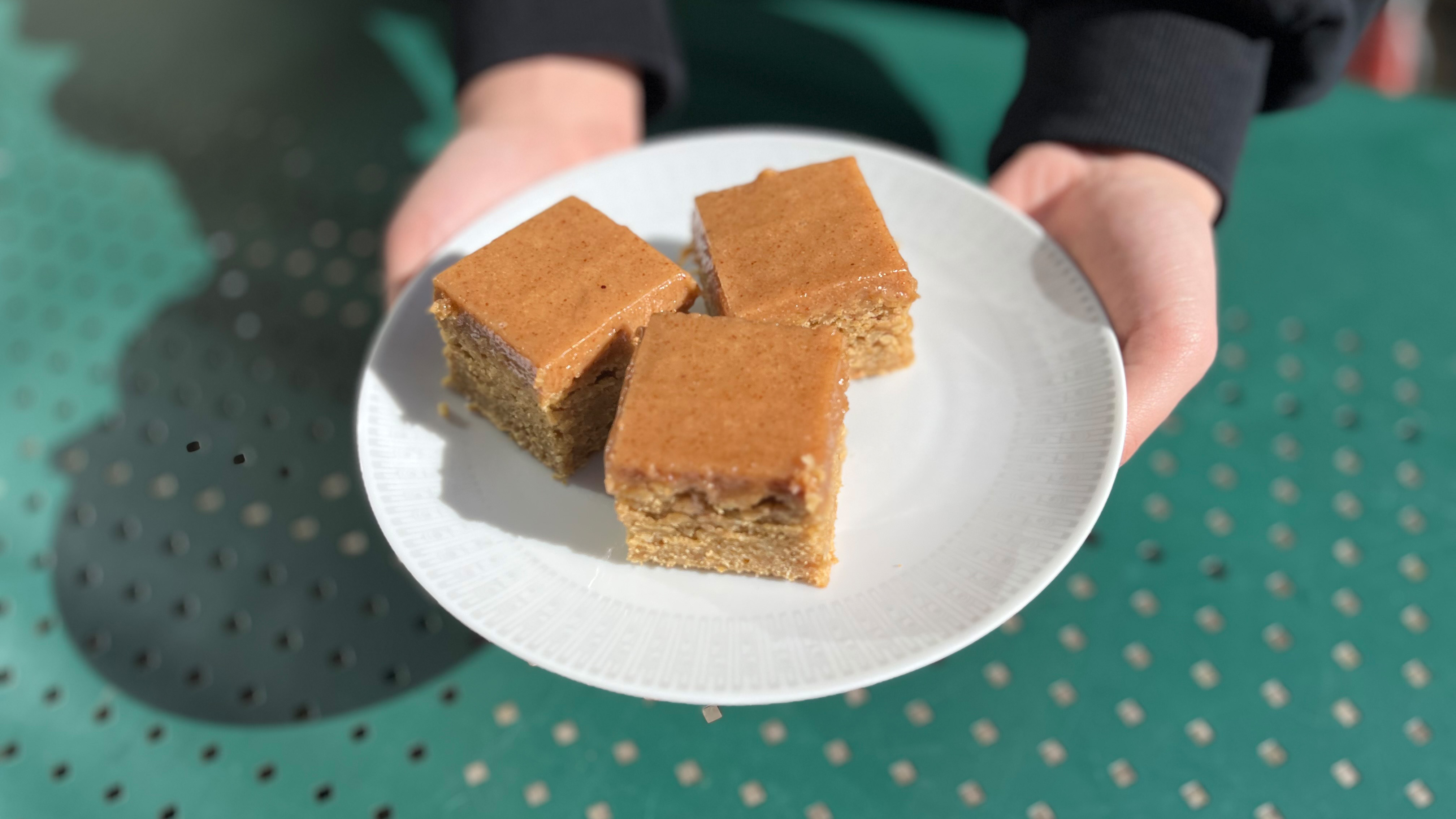 Kichererbsen-Blondies