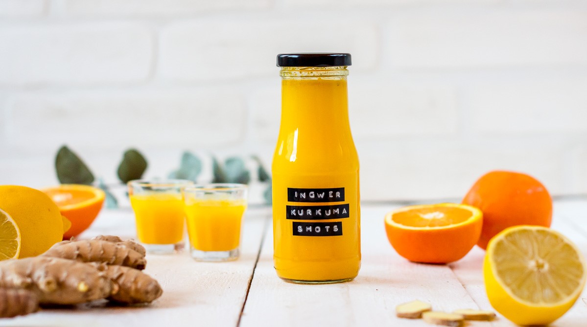 Ingwer-Zitrus-Shots
