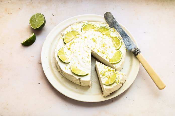 Rezept für Limetten-Cashew-"Raw Cake" - gebana.com