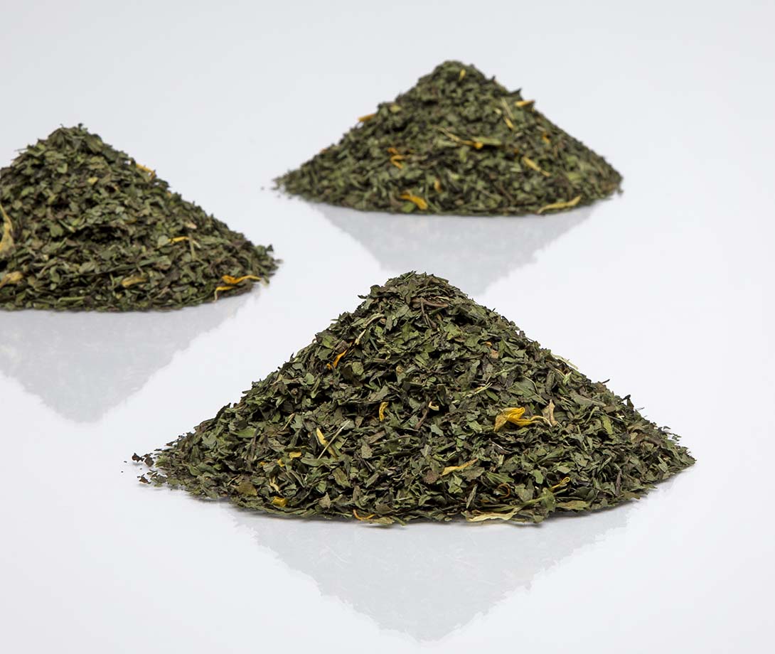Herbal tea with orange mint