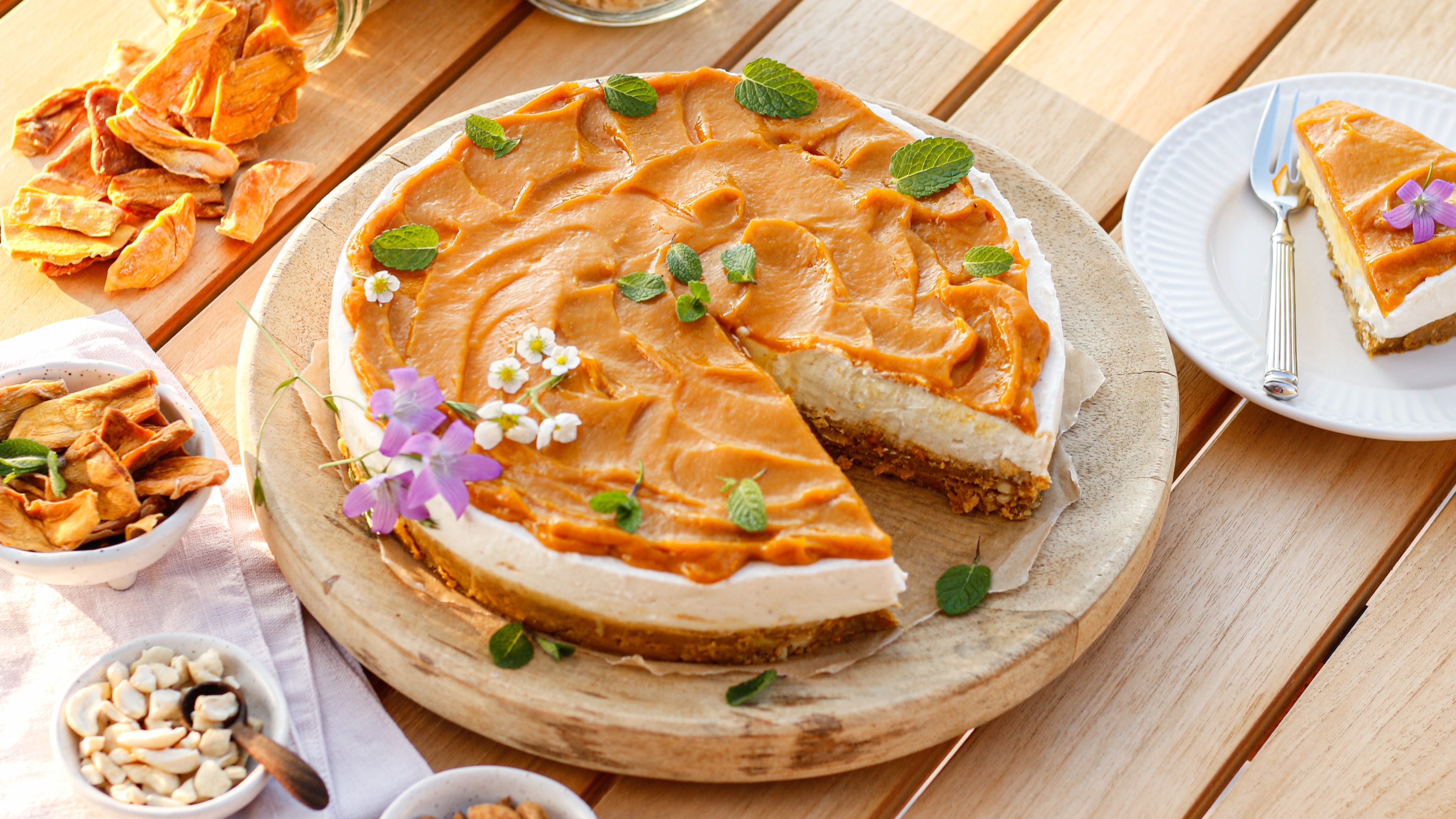 No Bake Mango-Cheesecake