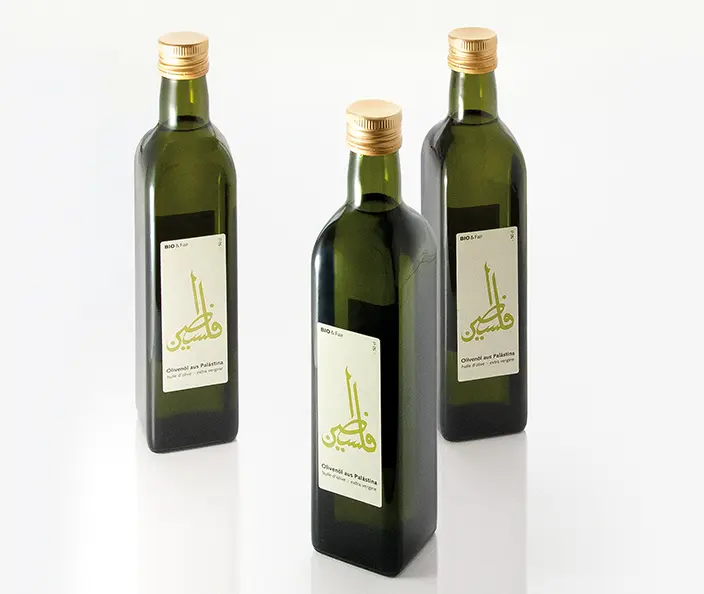 Huile & Vinaigre - Huile d'olive vierge Caractère intense avec un léger piquant - gebana Huile & Vinaigre - Huile d'olive vierge Caractère intense avec un léger piquant - gebana